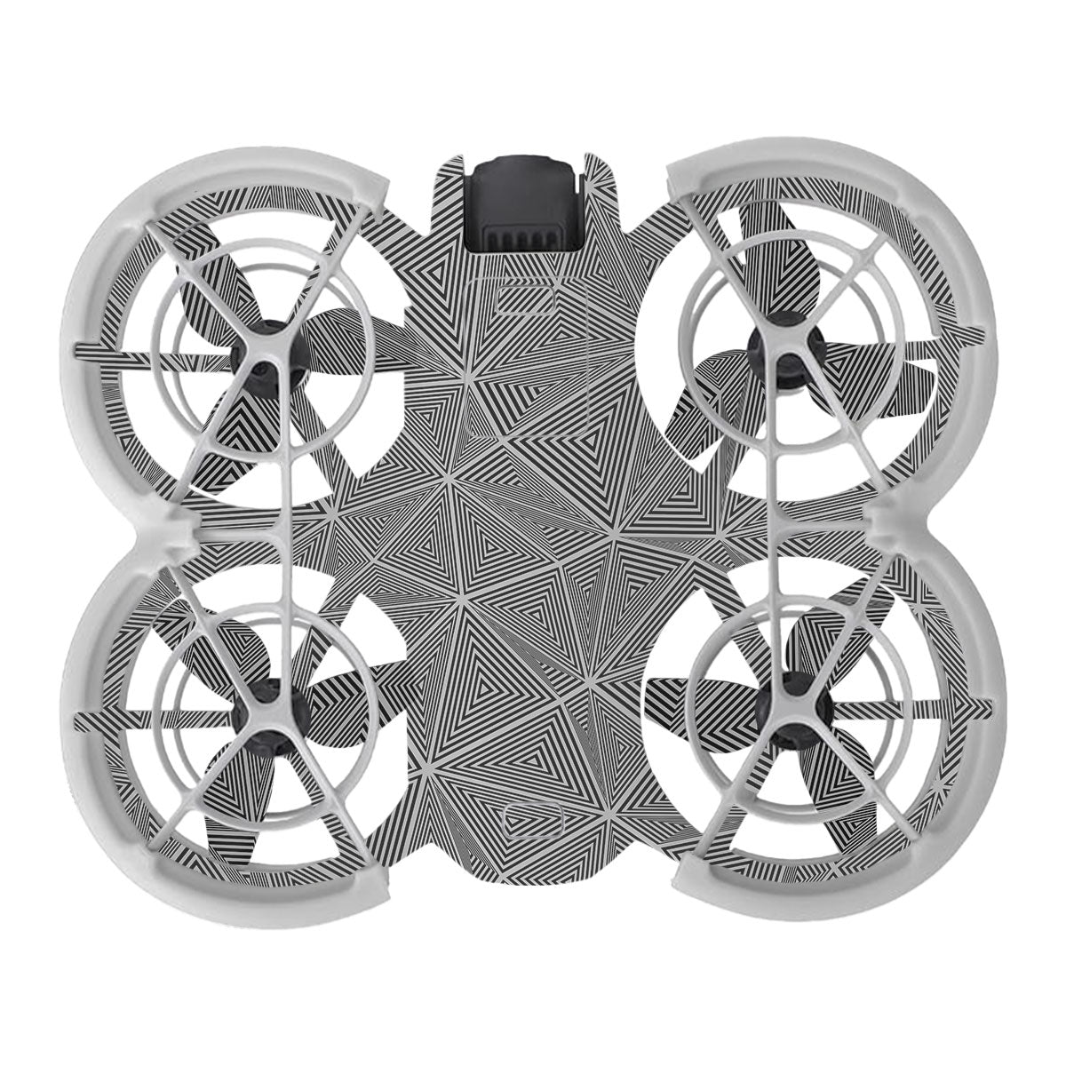Textured Dark Prism Geometric DJI Neo Drone Skin