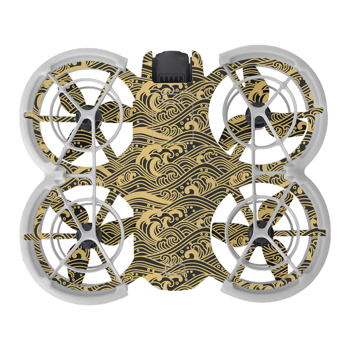 Textured Golden Tide DJI Neo Drone Skin