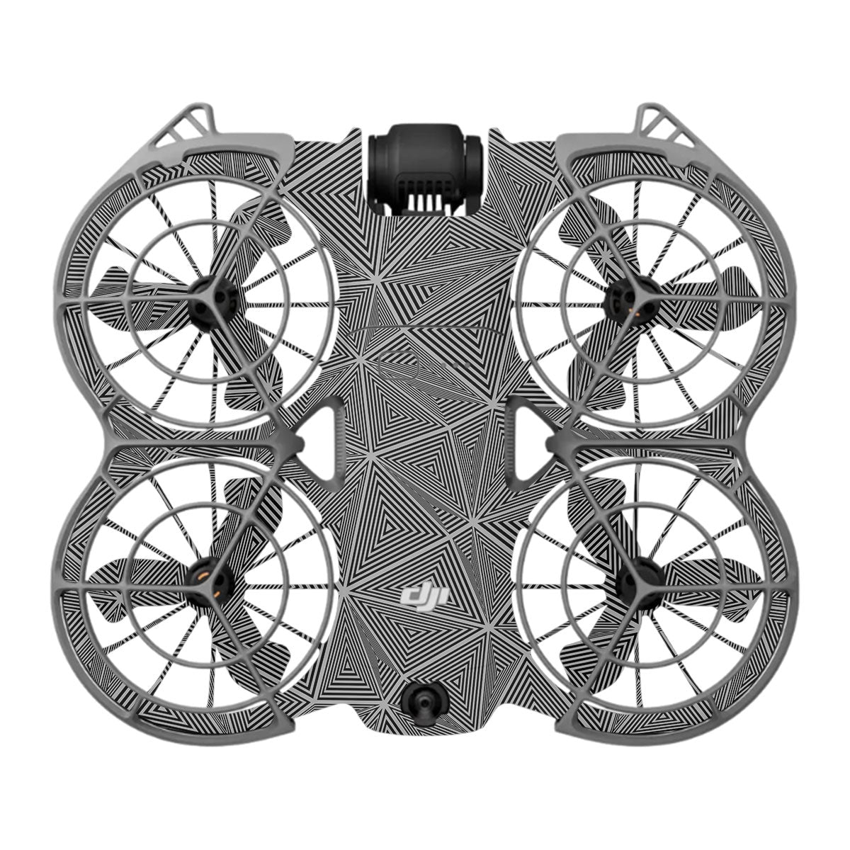 Textured Dark Prism Geometric DJI Neo 2 Drone Skin