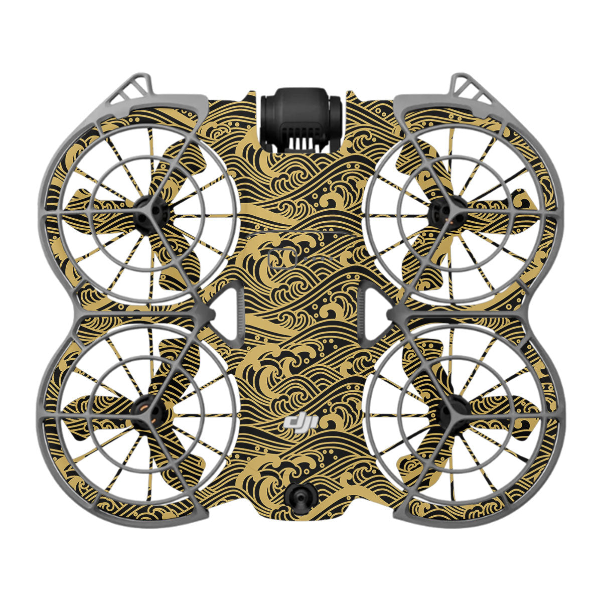 Textured Golden Tide DJI Neo 2 Drone Skin