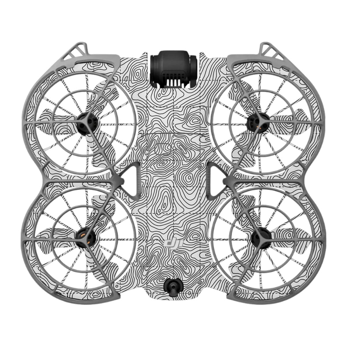 Textured Topo Flow DJI Neo 2 Drone Skin