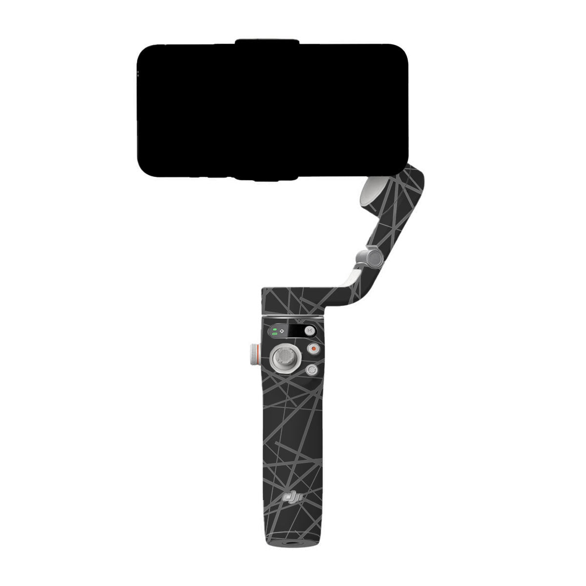 Textured Matte Graphite DJI OM 6 Gimbal Skin