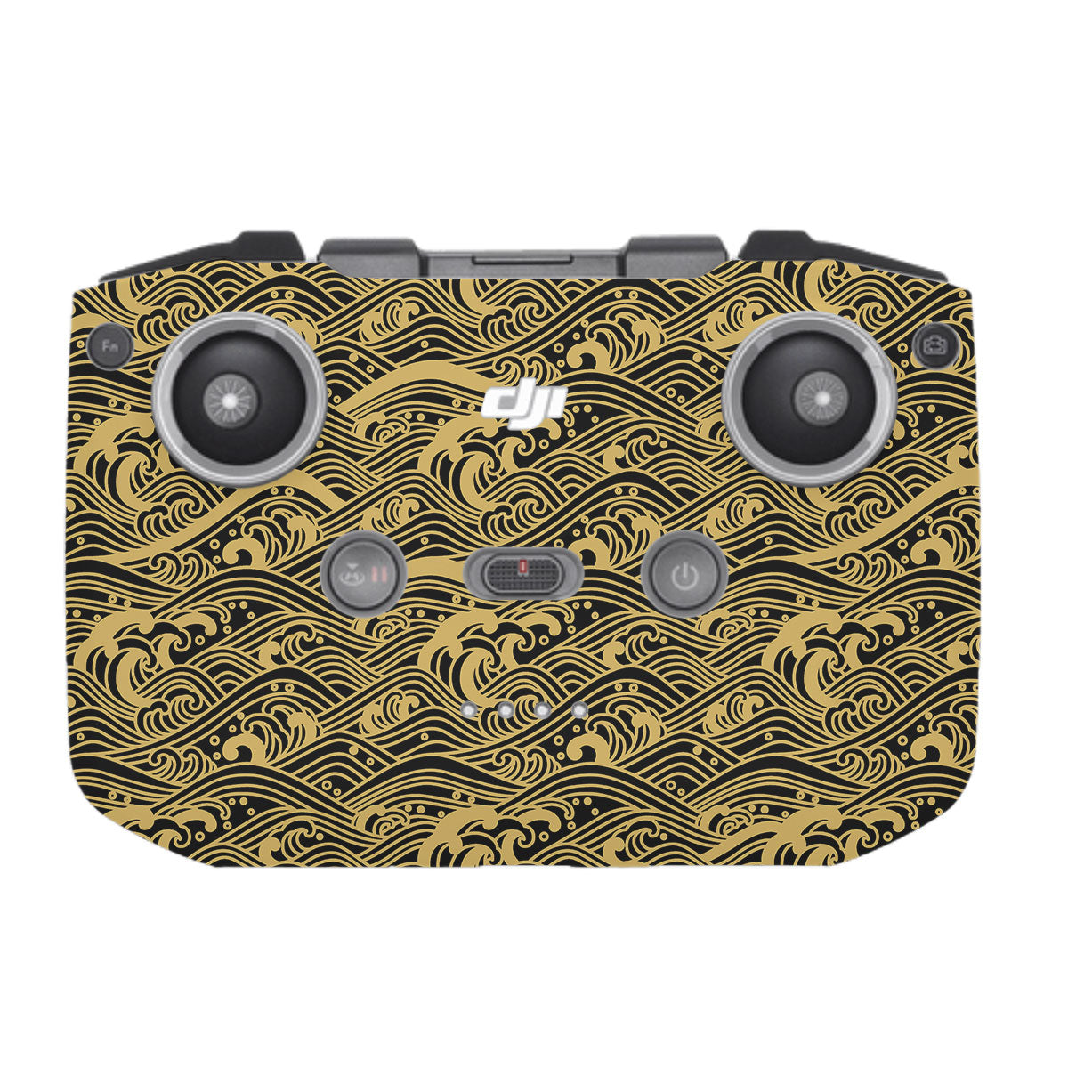 Textured Golden Tide DJI RC-N1 Remote Controller Skin