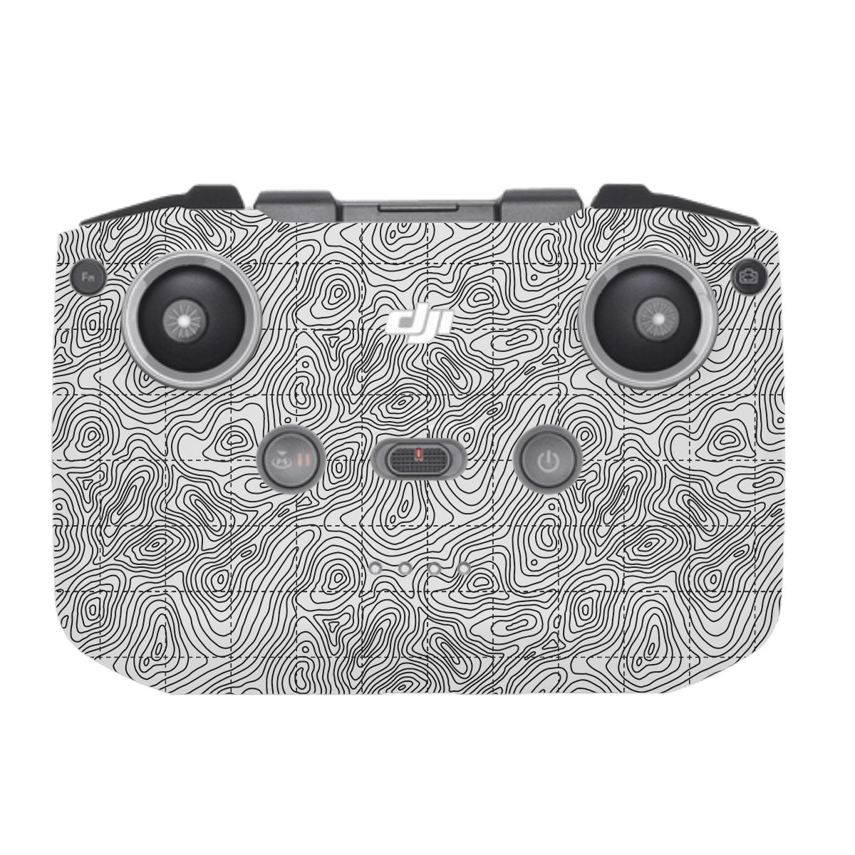 Textured Topo Flow DJI RC-N1 Remote Controller Skin