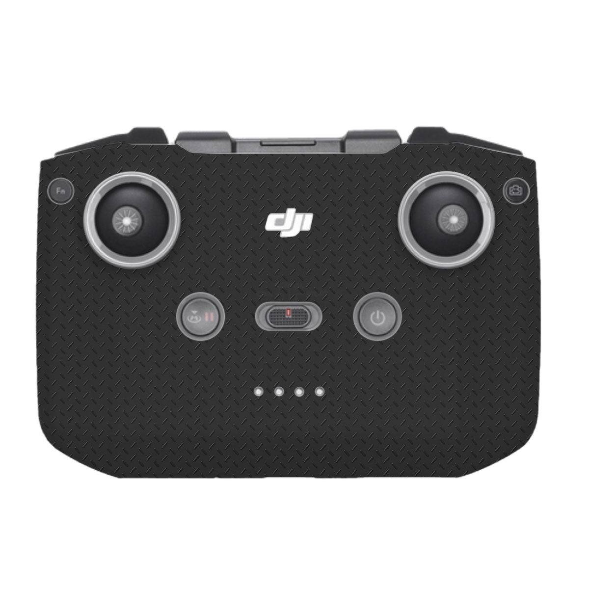 Textured Black Iron Plate DJI RC-N1 Remote Controller Skin