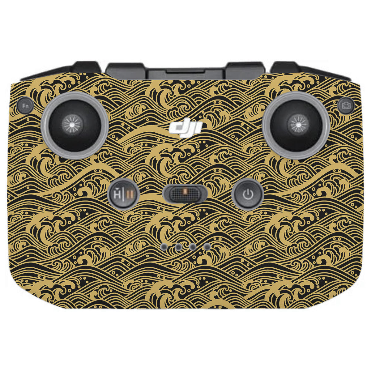Textured Golden Tide DJI RC-N2 Remote Controller Skin