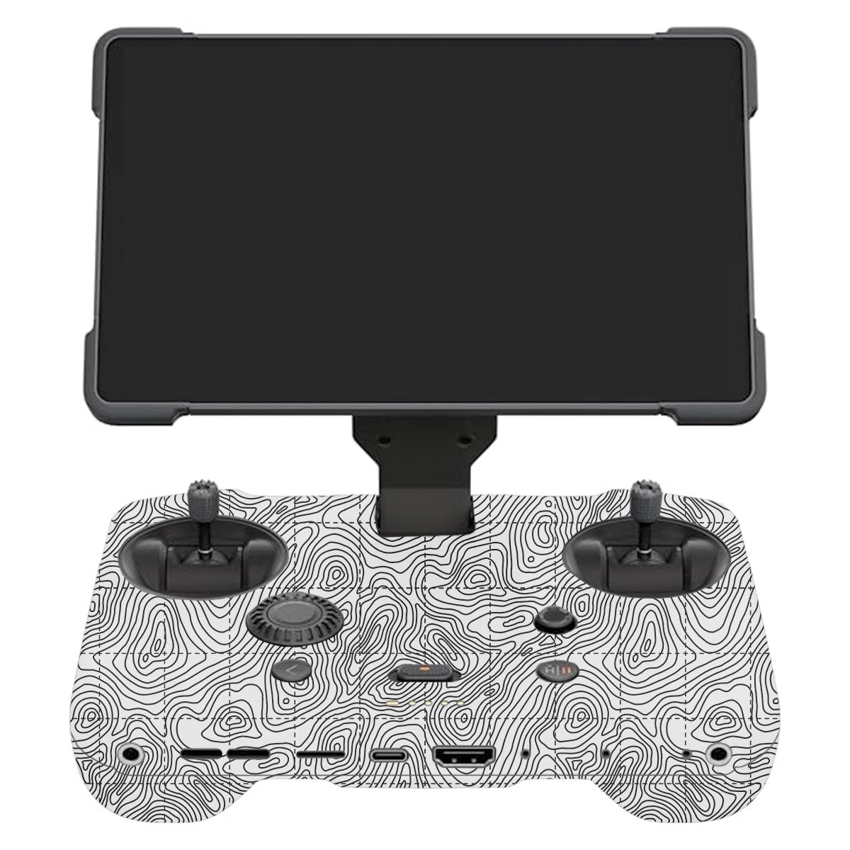 Textured Topo Flow DJI RC Pro 2 Remote Controller Skin