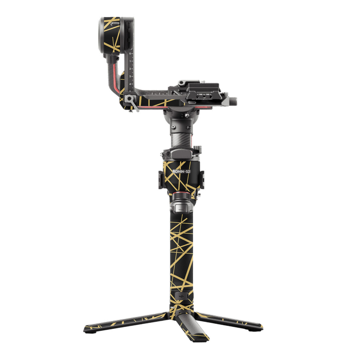 Textured Golden Web DJI RS 2 Gimbal Skin