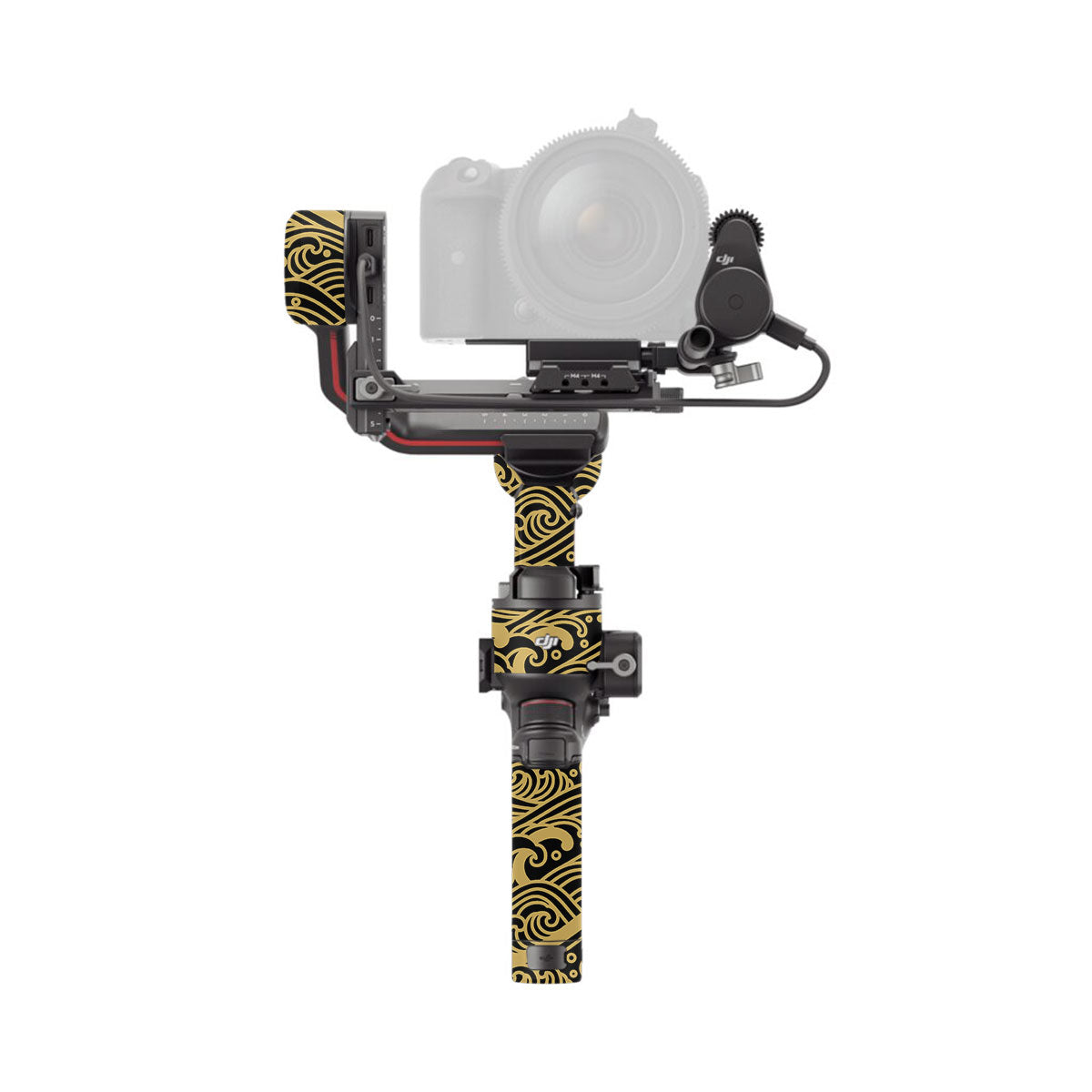 Textured Golden Tide DJI RS 3 Gimbal Skin
