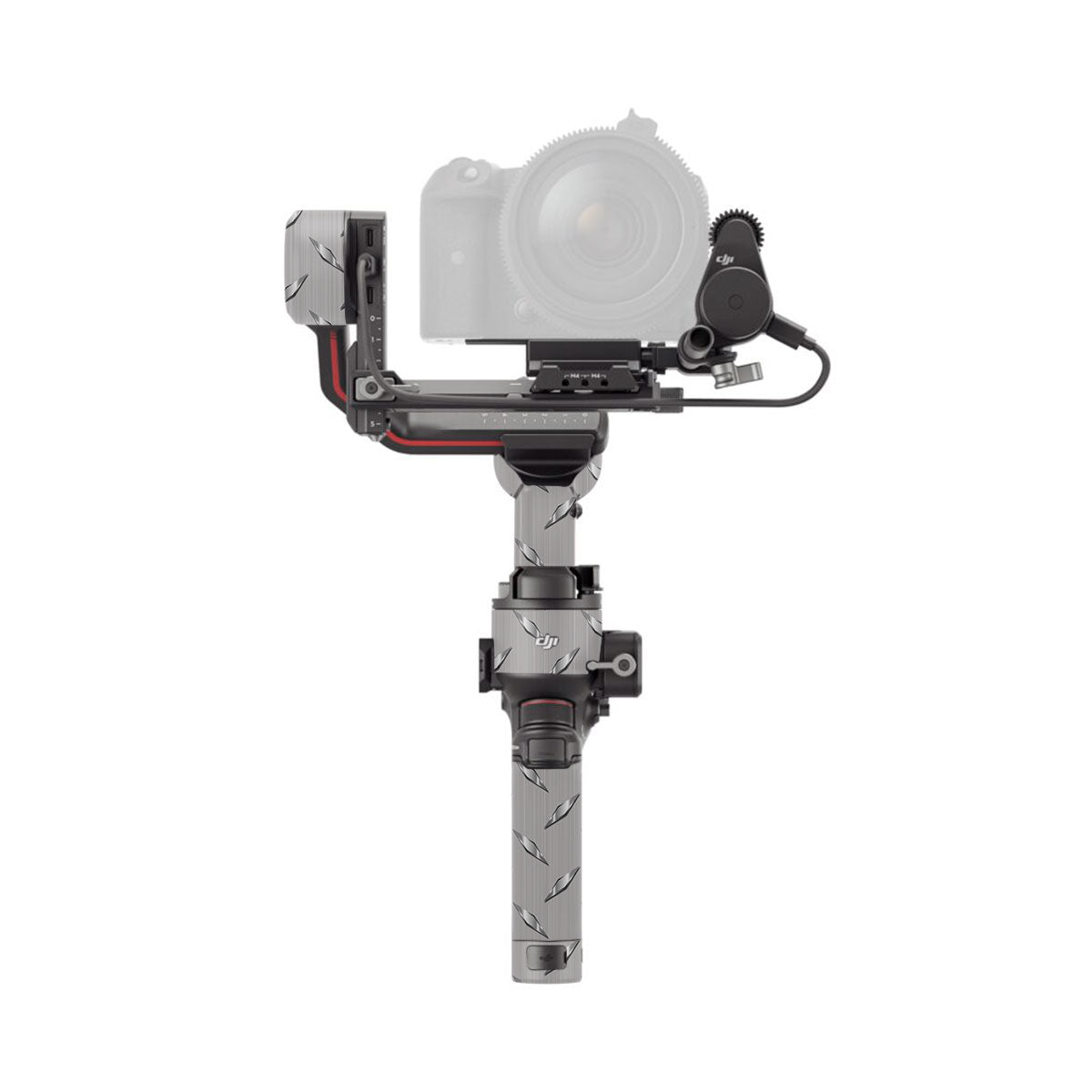 Textured Silver Tread DJI RS 3 Gimbal Skin