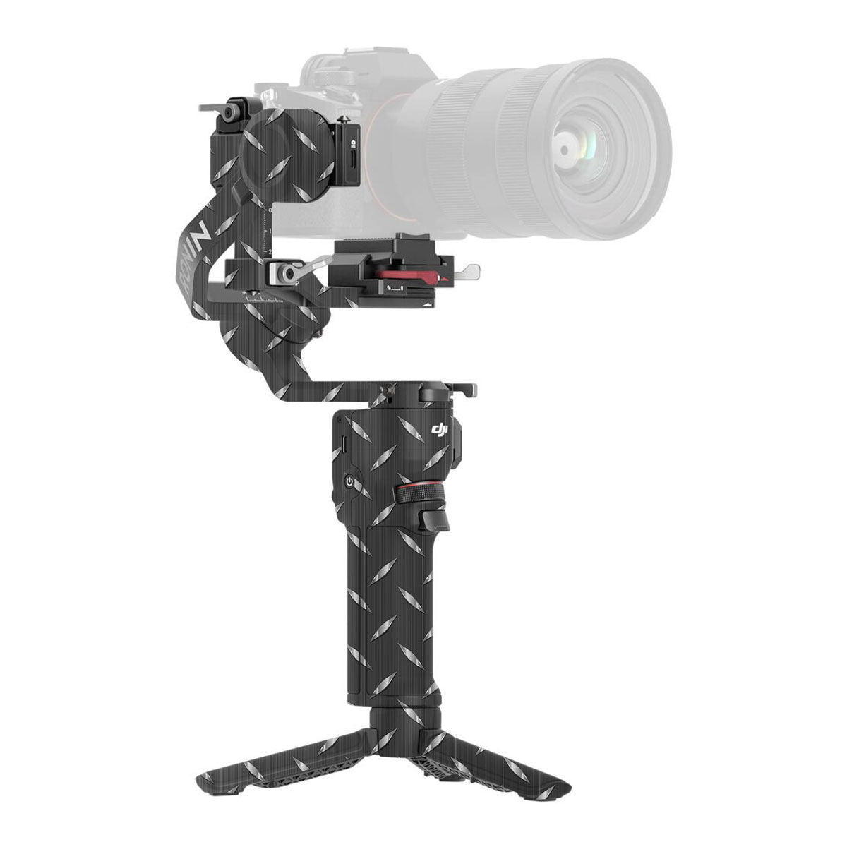 Textured Graphite Tread DJI RS 3 Mini Gimbal Skin