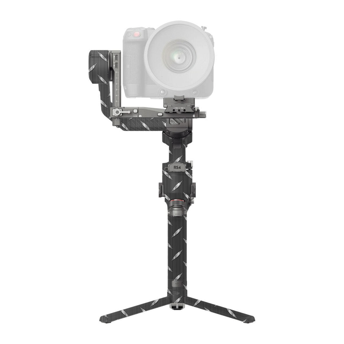 Textured Graphite Tread DJI RS 4 Pro Gimbal Skin