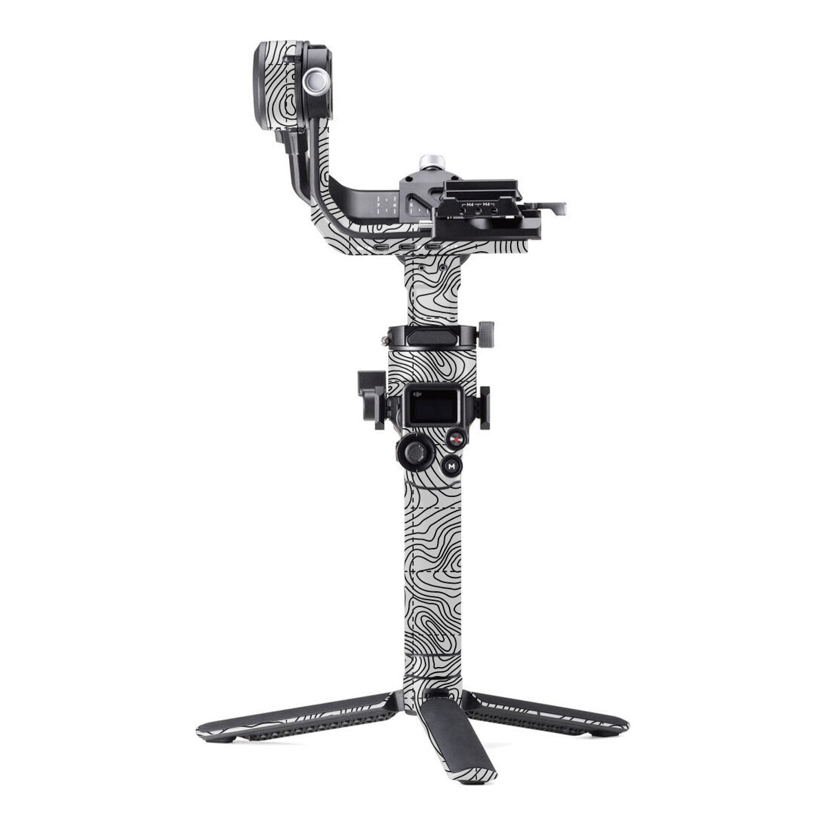 Textured Topo Flow DJI RSC 2 Gimbal Skin