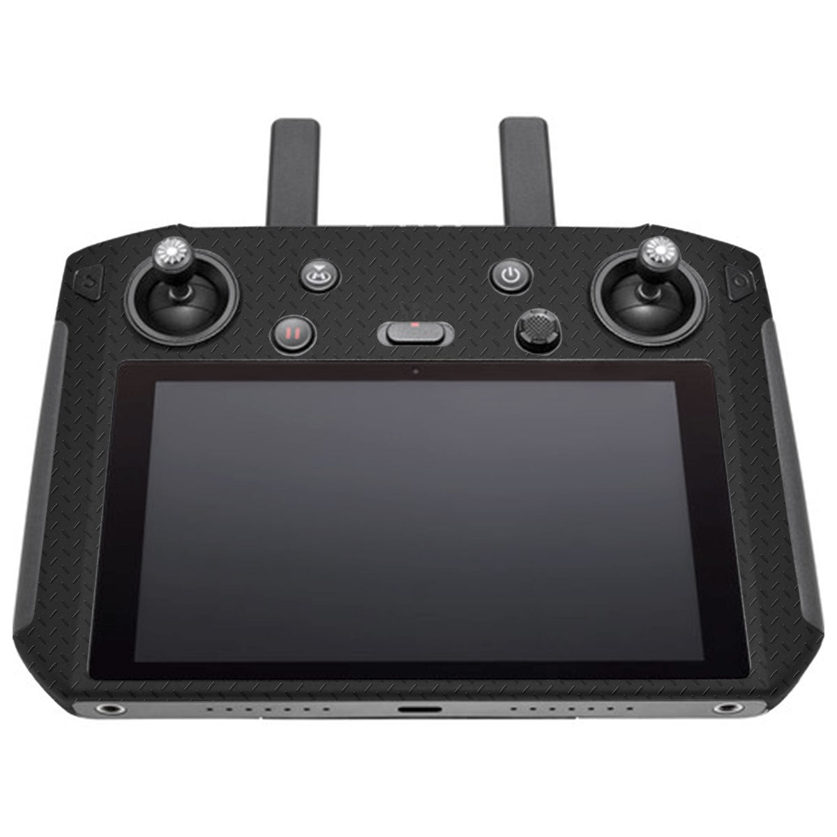 Textured Black Iron Plate DJI Smart Remote Controller Skin