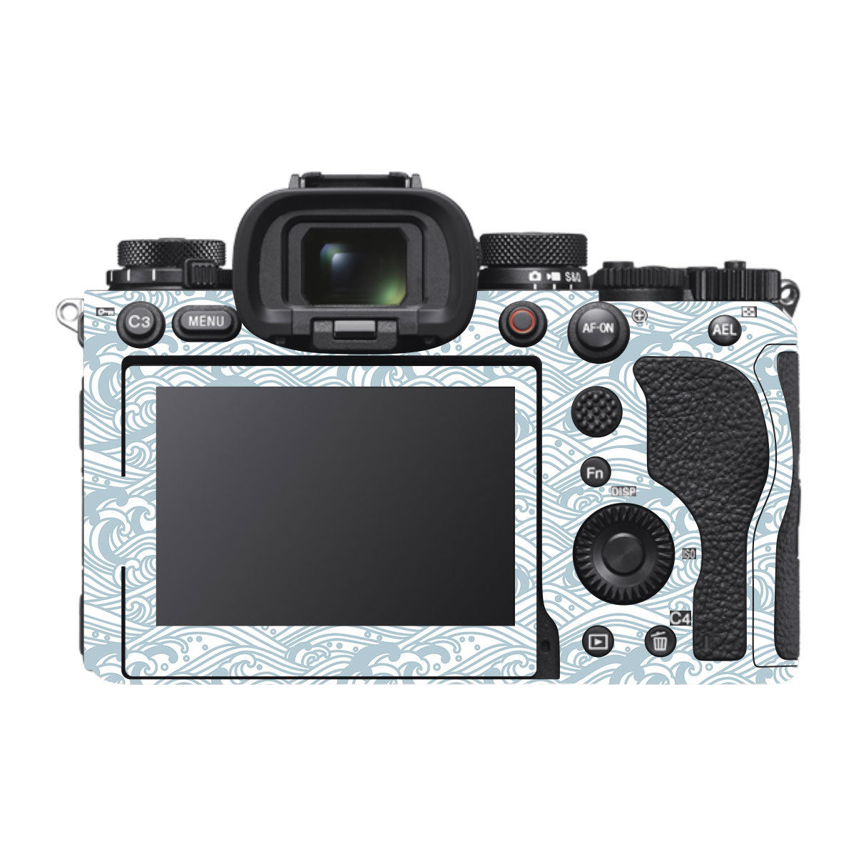 Textured Frost Wave Sony A1 Mark II Camera Skin