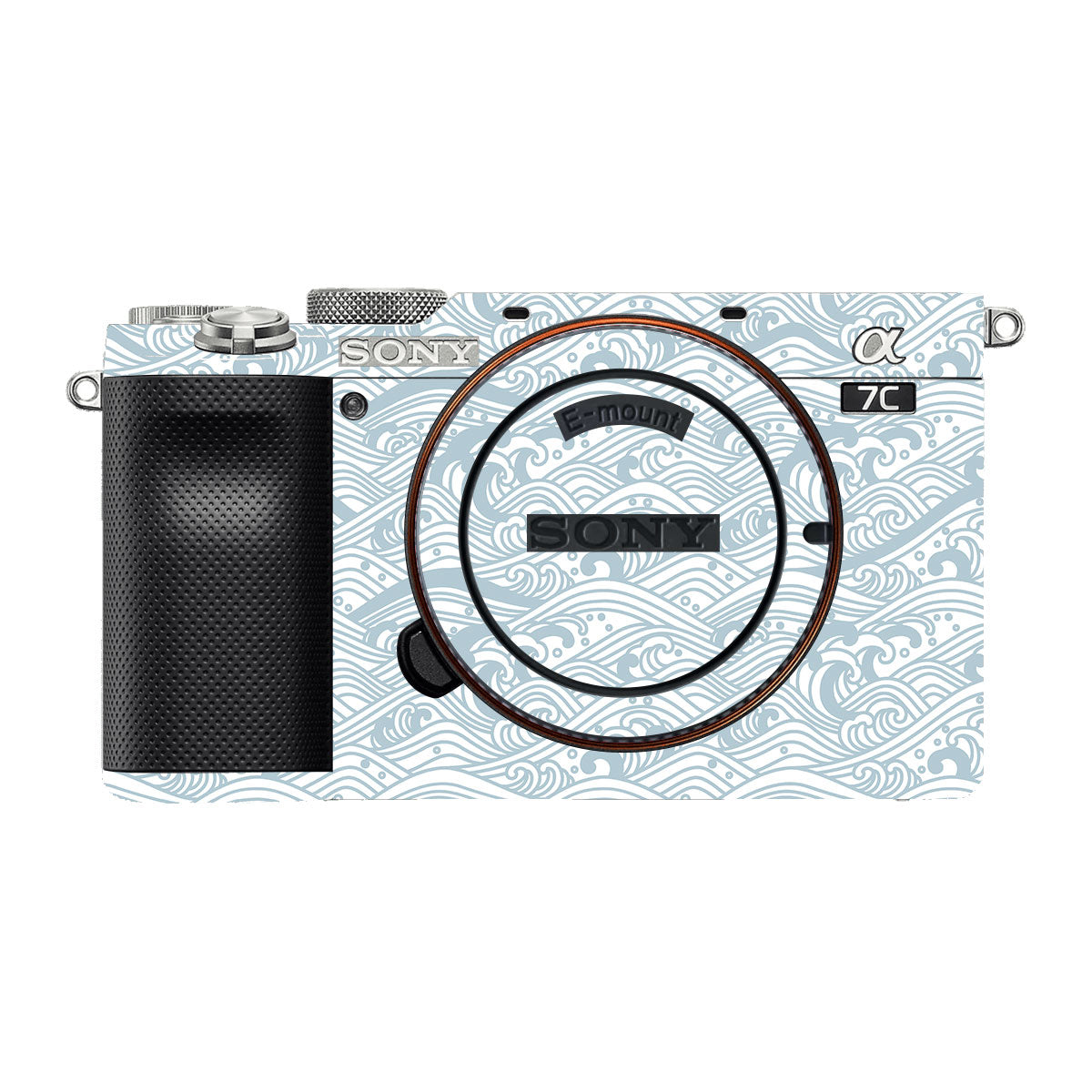 Textured Frost Wave Sony A7 C Camera Skin