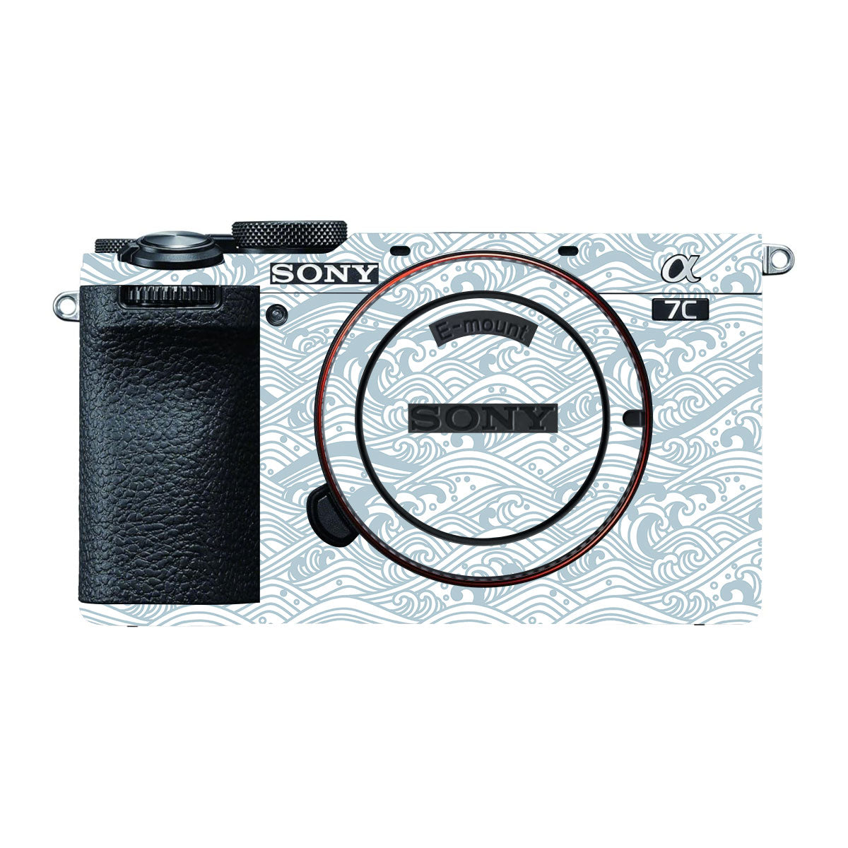 Textured Frost Wave Sony A7 CII Camera Skin