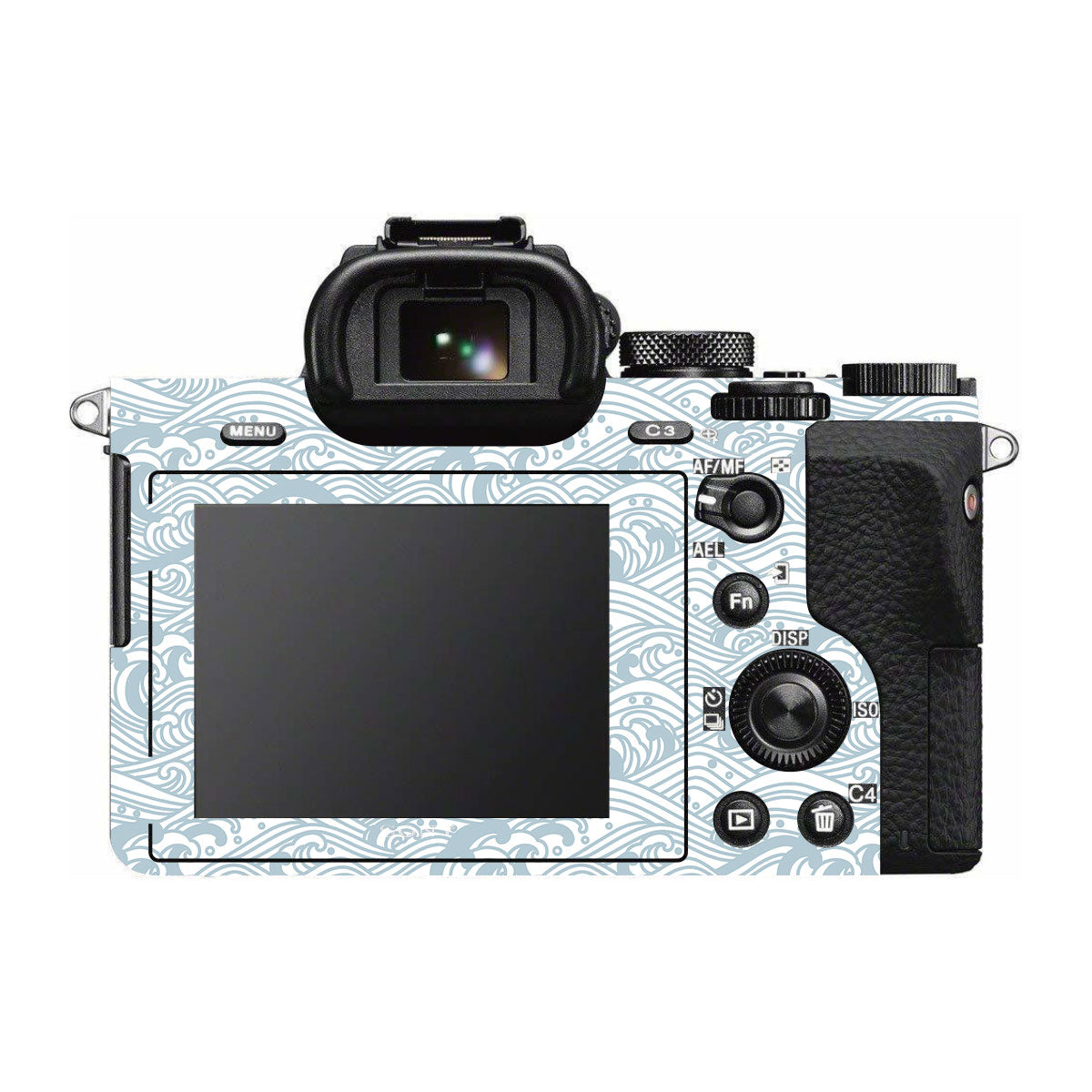 Textured Frost Wave Sony A7 II Camera Skin