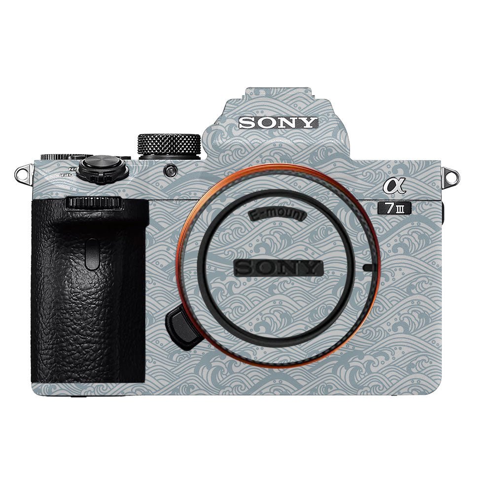 Textured Frost Wave Sony A7MIII Camera Skin