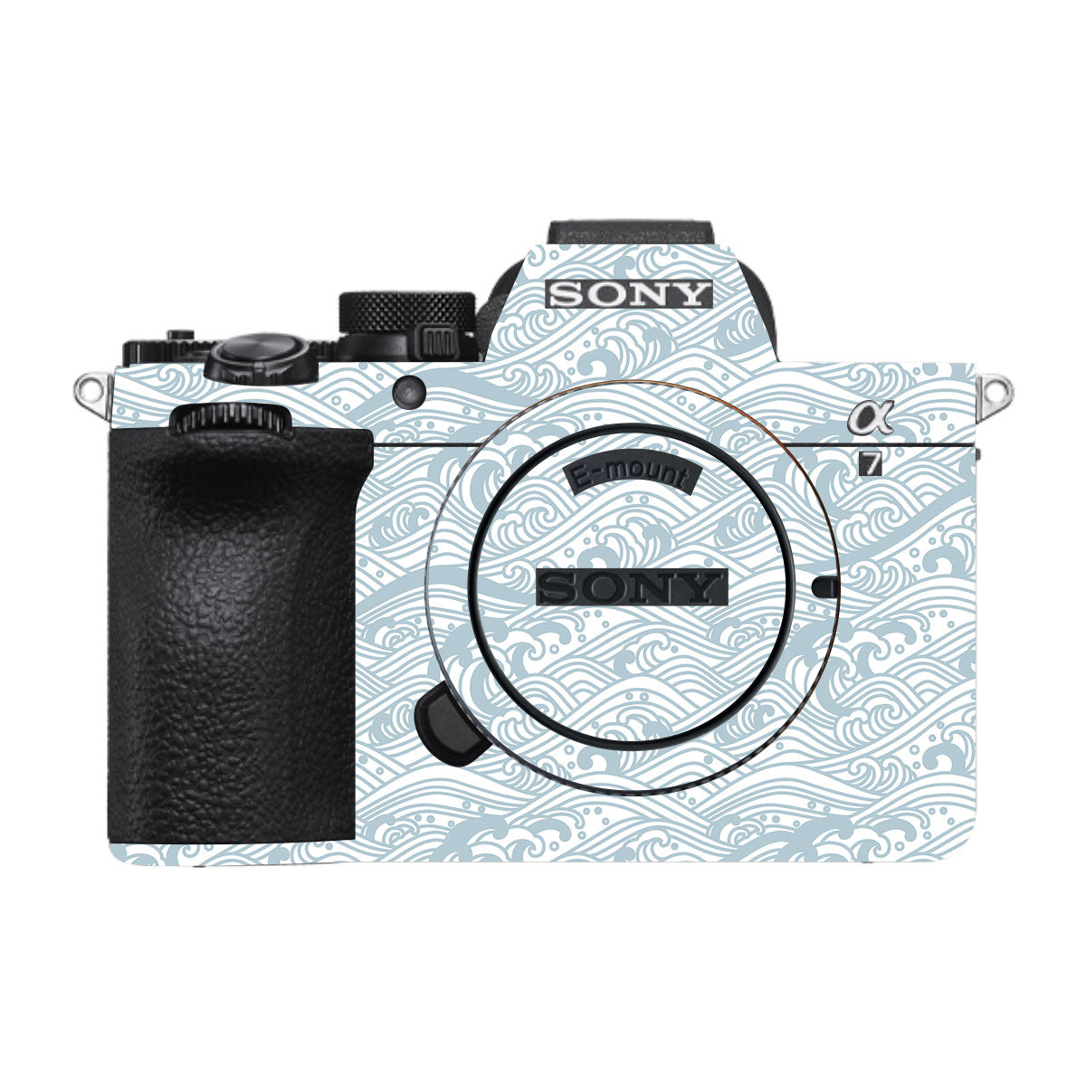 Textured Frost Wave Sony A7R II Camera Skin