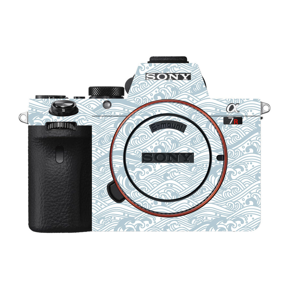 Textured Frost Wave Sony A7R III Camera Skin