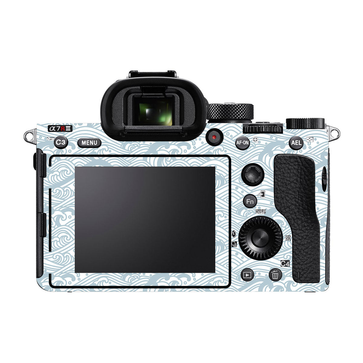 Textured Frost Wave Sony A7R IV Camera Skin
