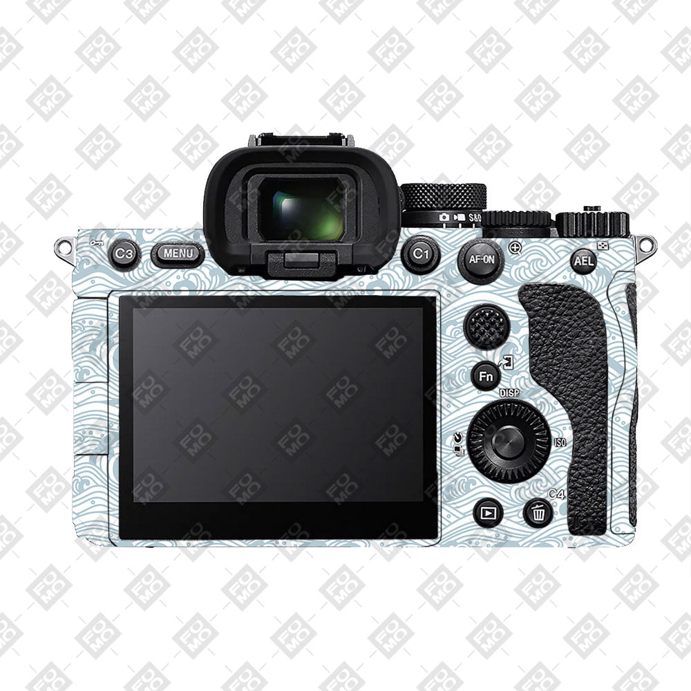 Textured Frost Wave Sony A7 S Camera Skin