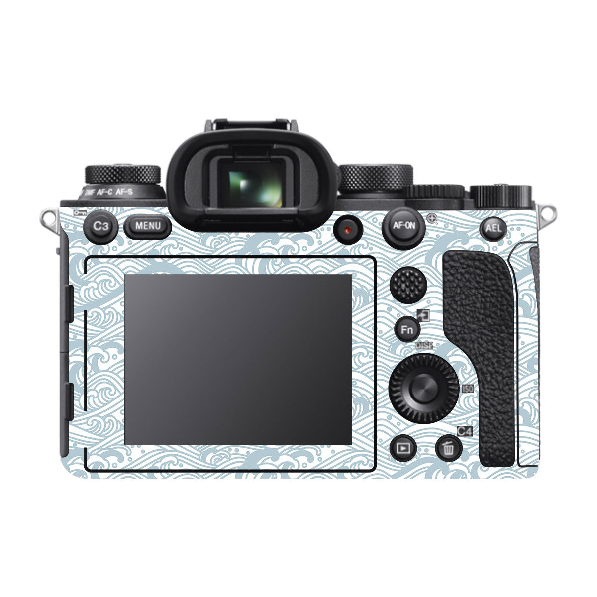 Textured Frost Wave Sony A9 Camera Skins