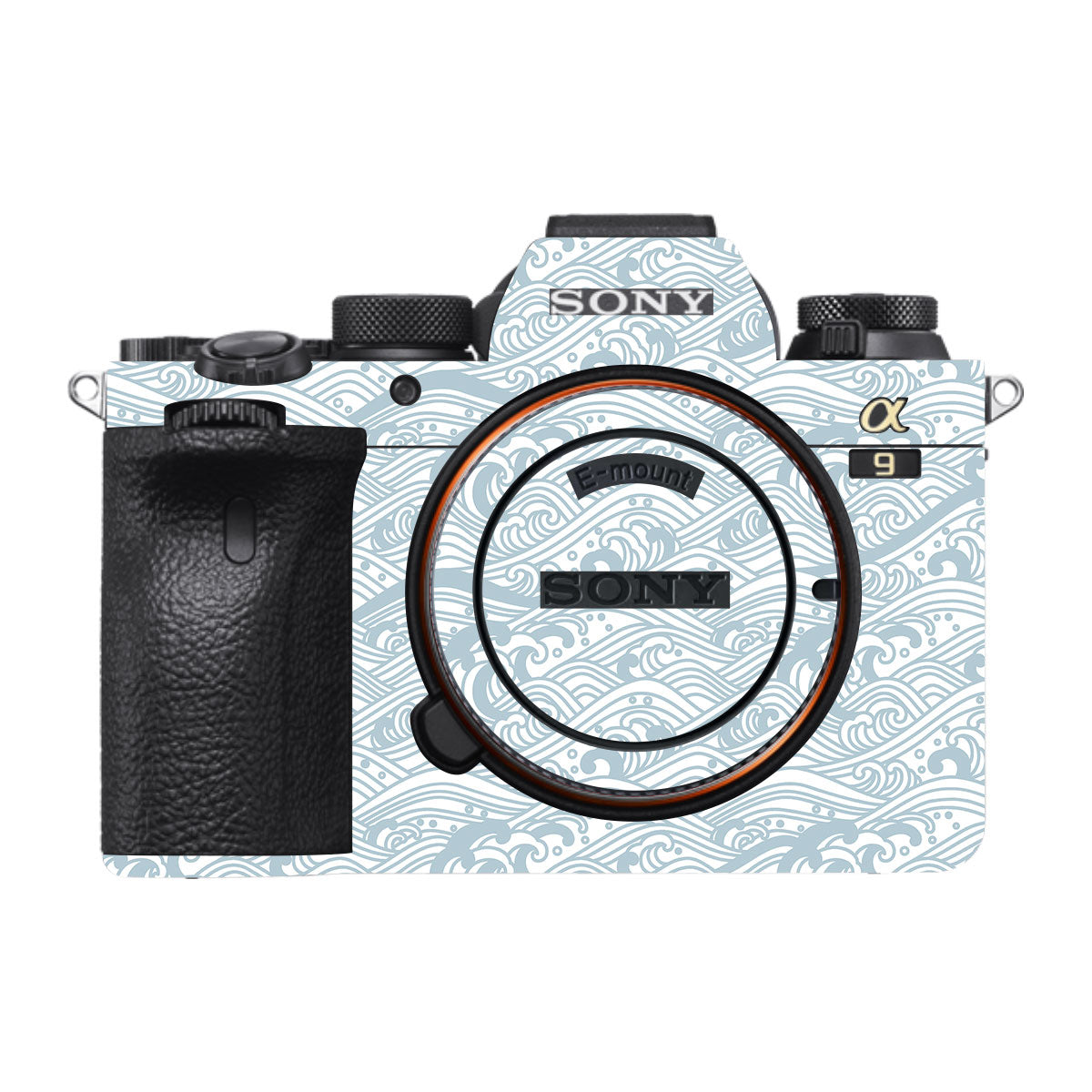 Textured Frost Wave Sony A9 Camera Skins