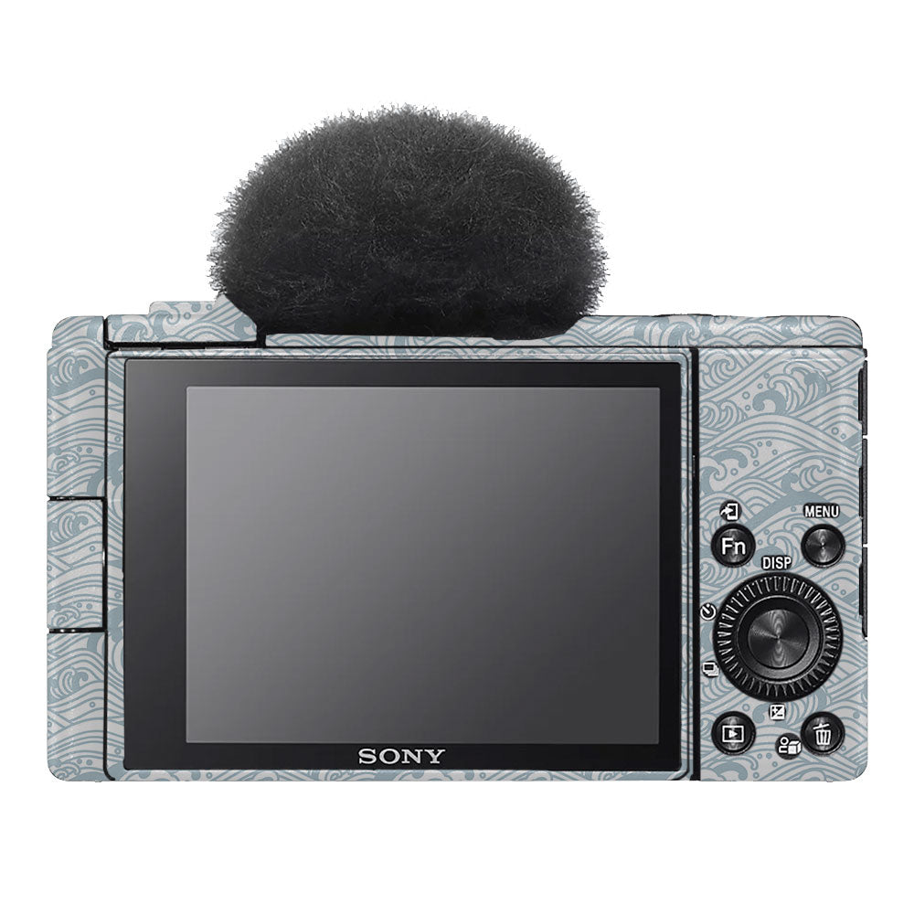 Textured Frost Wave Sony ZV-1F Camera Skin