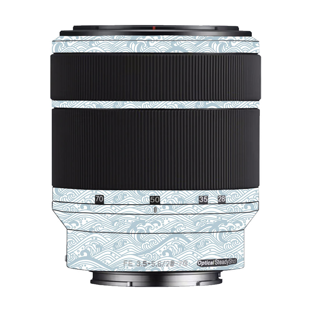 Textured Frost Wave Sony FE 28-70mm f/3.5–5.6 OSS Camera Lens Skin