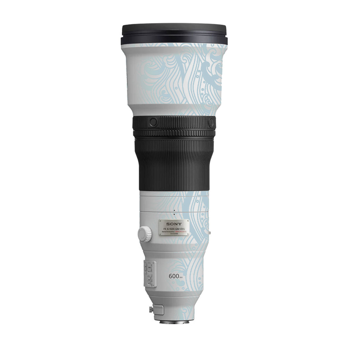 Textured Frost Wave Sony FE 600mm F/4 GM OSS Camera Lens Skin