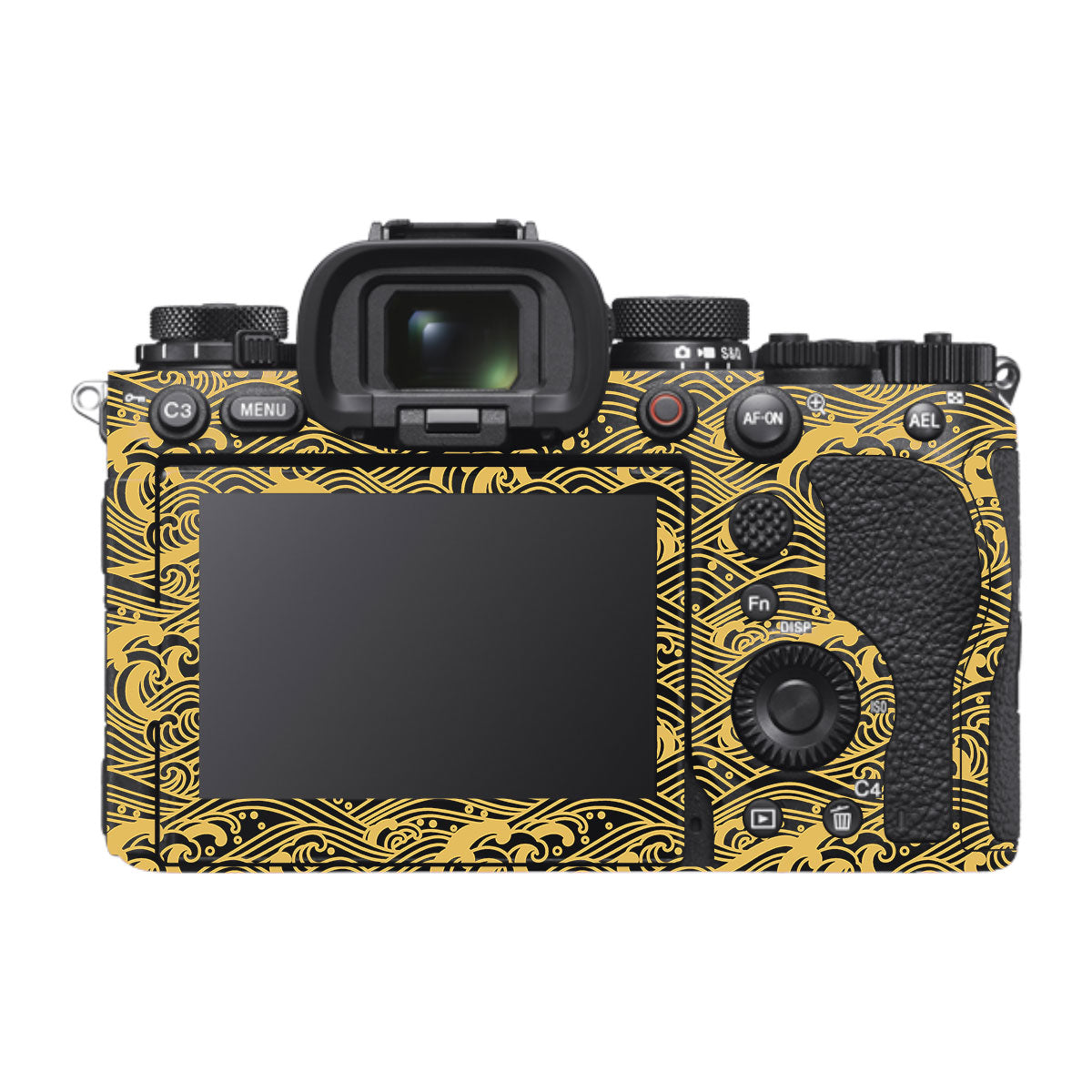 Textured Golden Tide Sony A1 Mark II Camera Skin