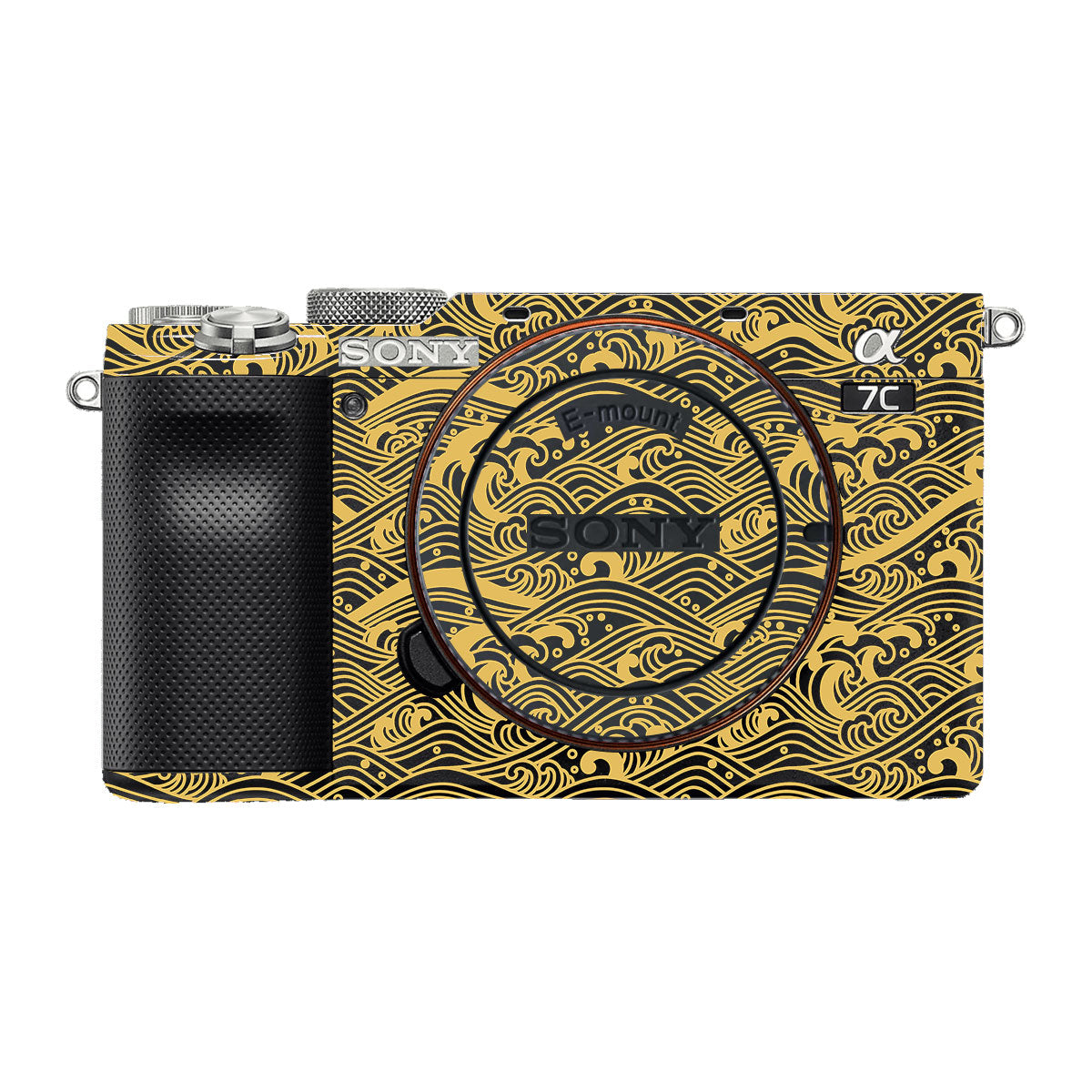 Textured Golden Tide Sony A7 C Camera Skin