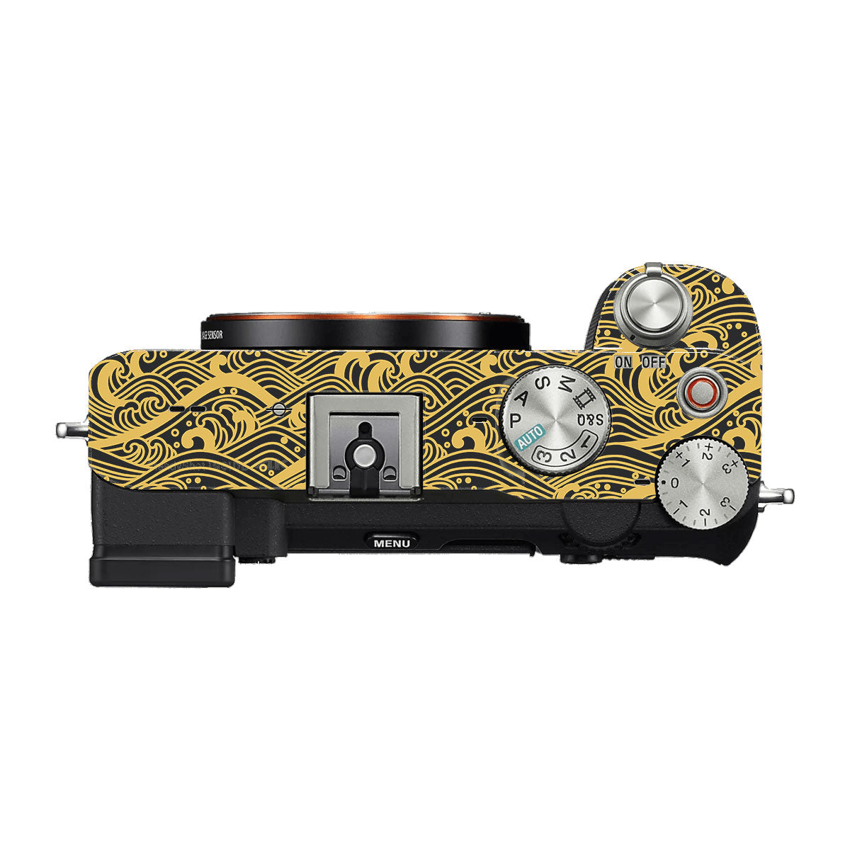 Textured Golden Tide Sony A7 C Camera Skin