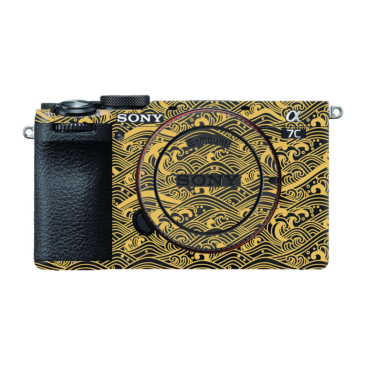 Textured Golden Tide Sony A7 CII Camera Skin
