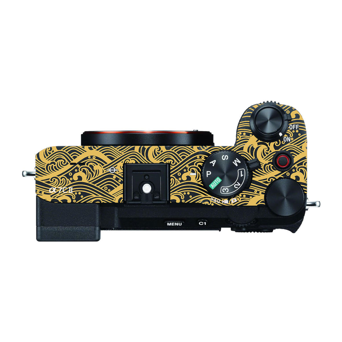 Textured Golden Tide Sony A7 CII Camera Skin