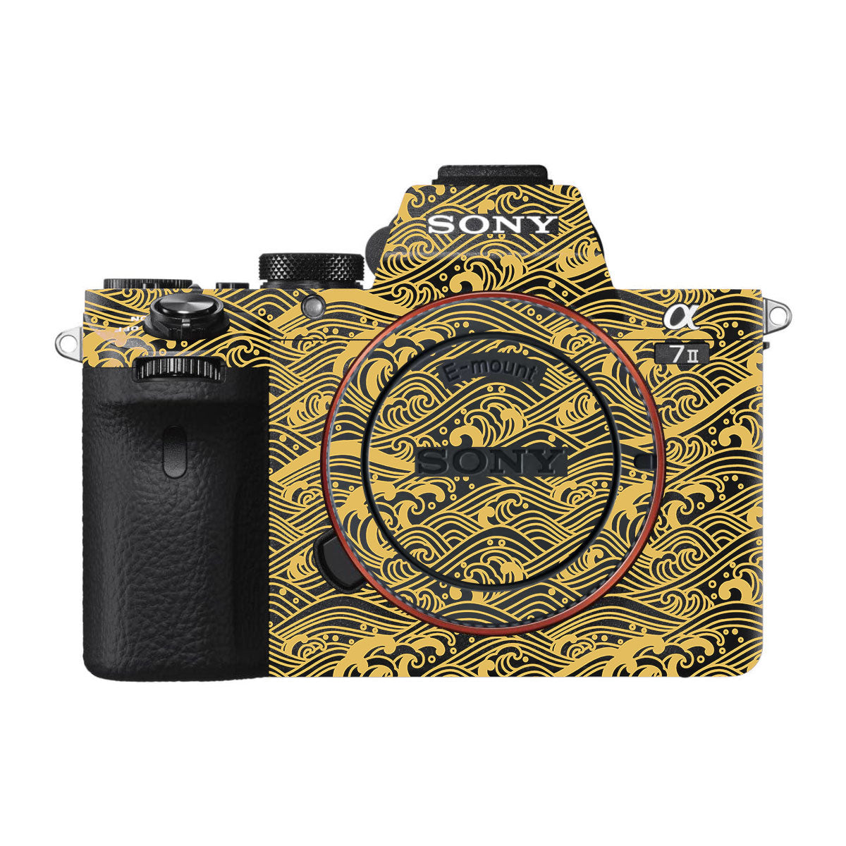 Textured Golden Tide Sony A7 II Camera Skin