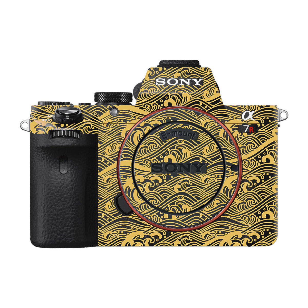 Textured Golden Tide Sony A7R IV Camera Skin