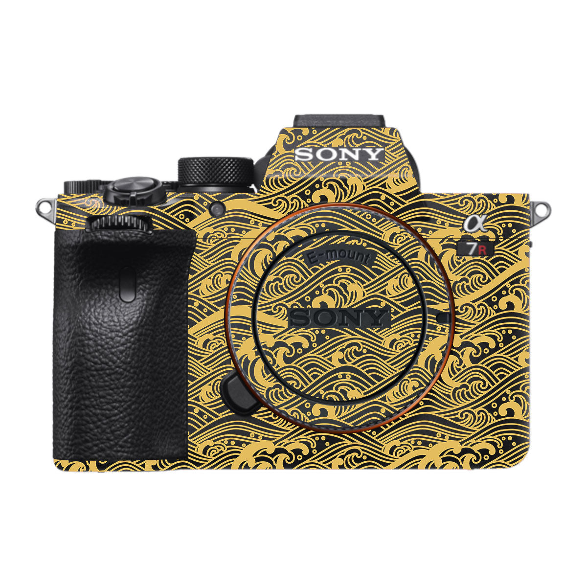 Textured Golden Tide Sony A7RV Camera Skin