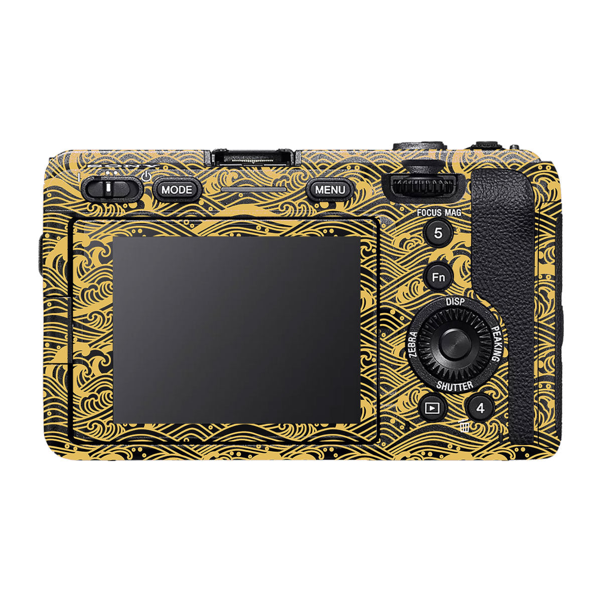 Textured Golden Tide Sony FX30 Camera Skin