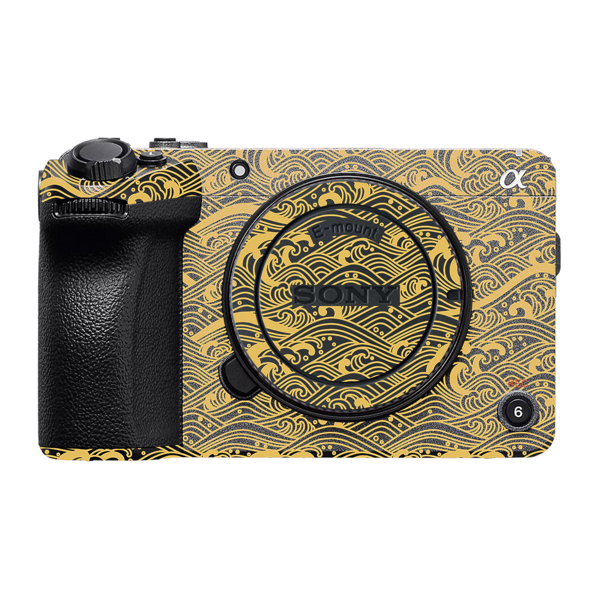 Textured Golden Tide Sony FX30 Camera Skin