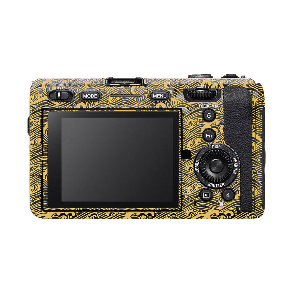 Textured Golden Tide Sony FX3 Camera Skin