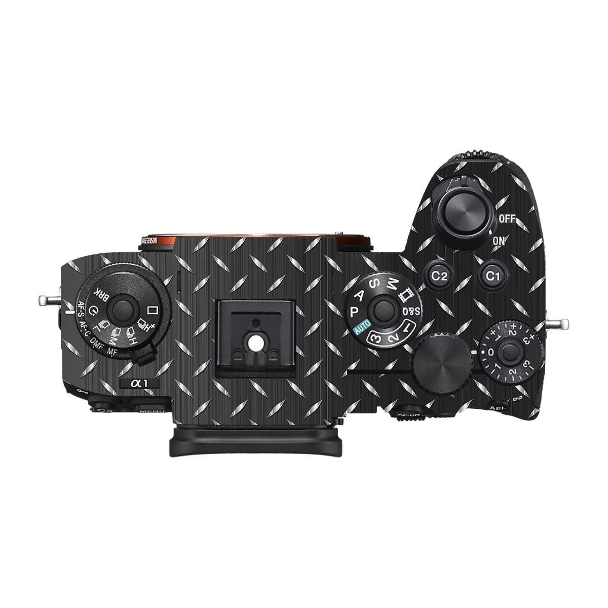 Textured Graphite Tread Sony A1 Camera Skin