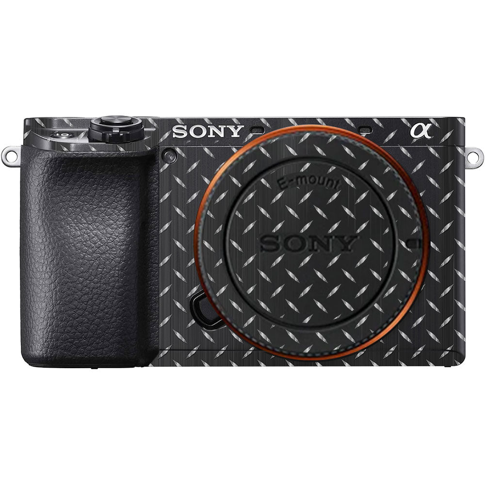 Textured Graphite Tread Sony A6100 Camera Skin