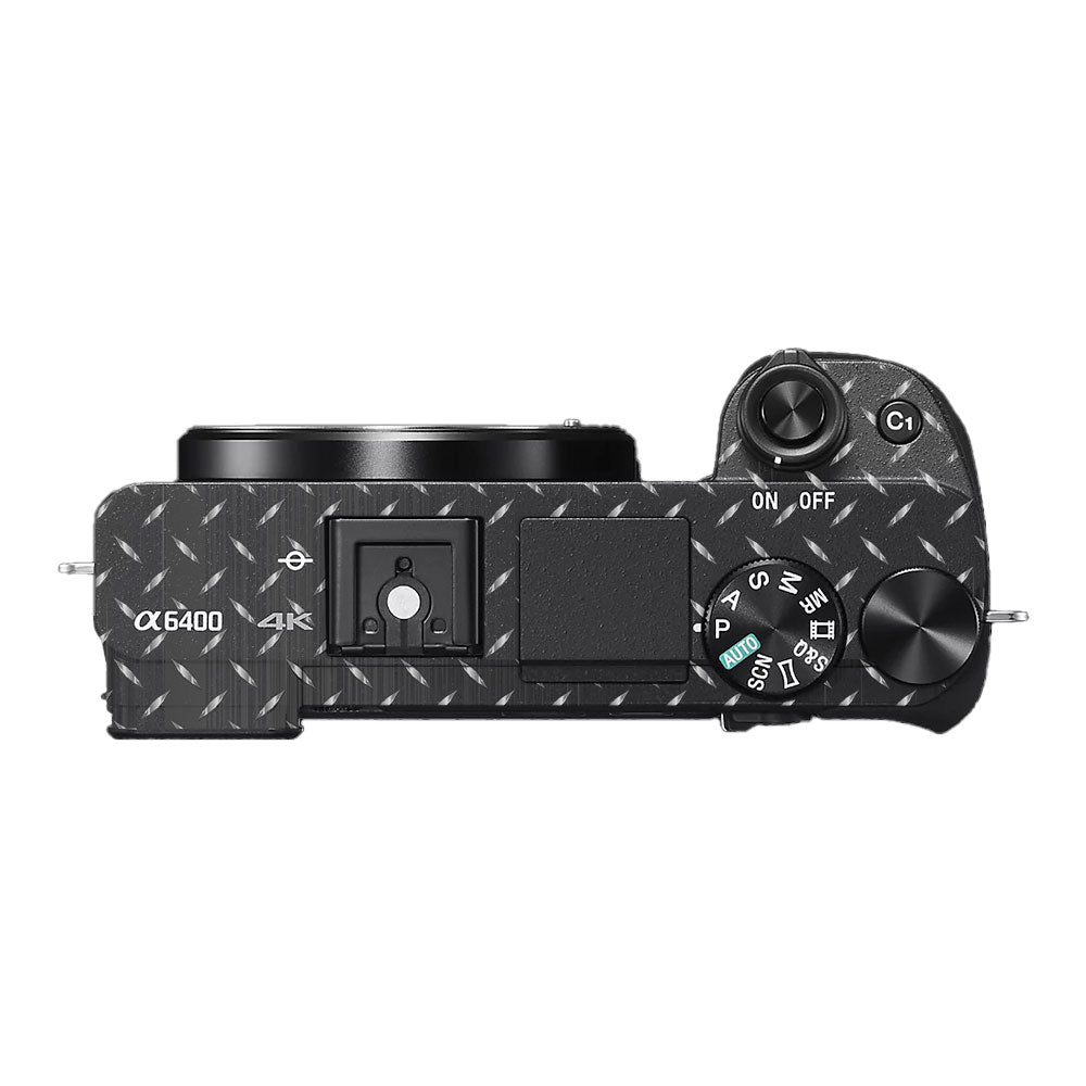 Textured Graphite Tread Sony A6400 Camera Skin
