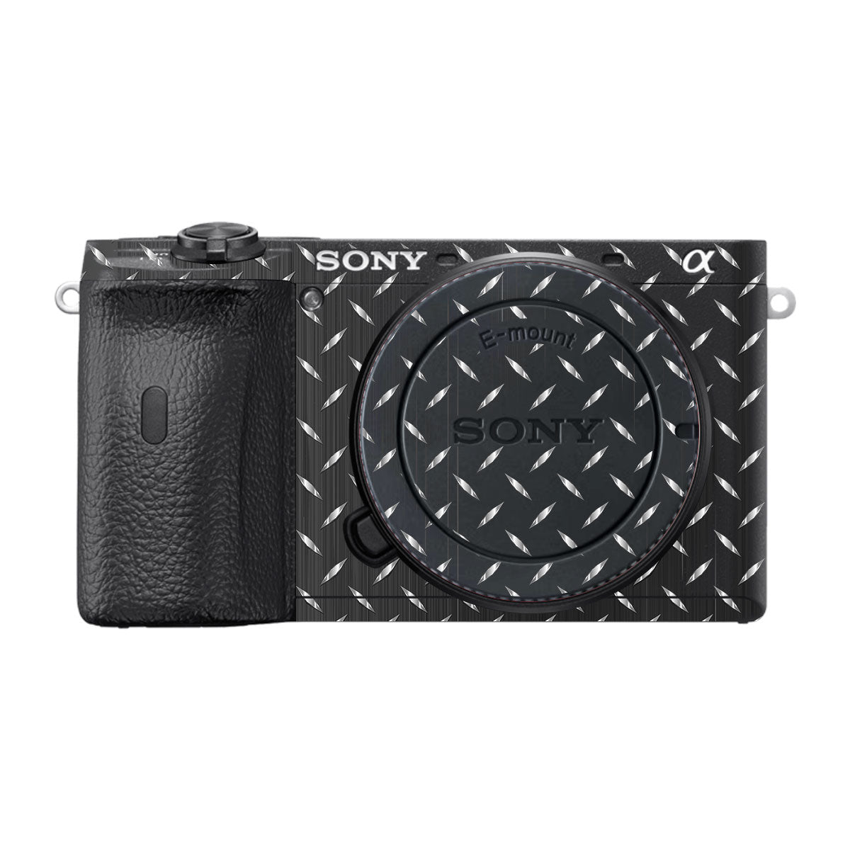 Textured Graphite Tread Sony A6600 Camera Skins
