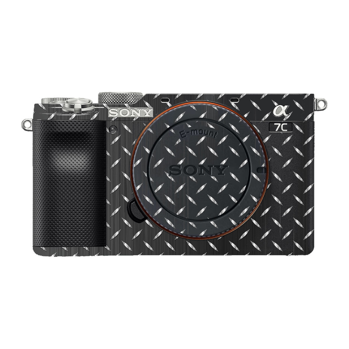 Textured Graphite Tread Sony A7 C Camera Skin
