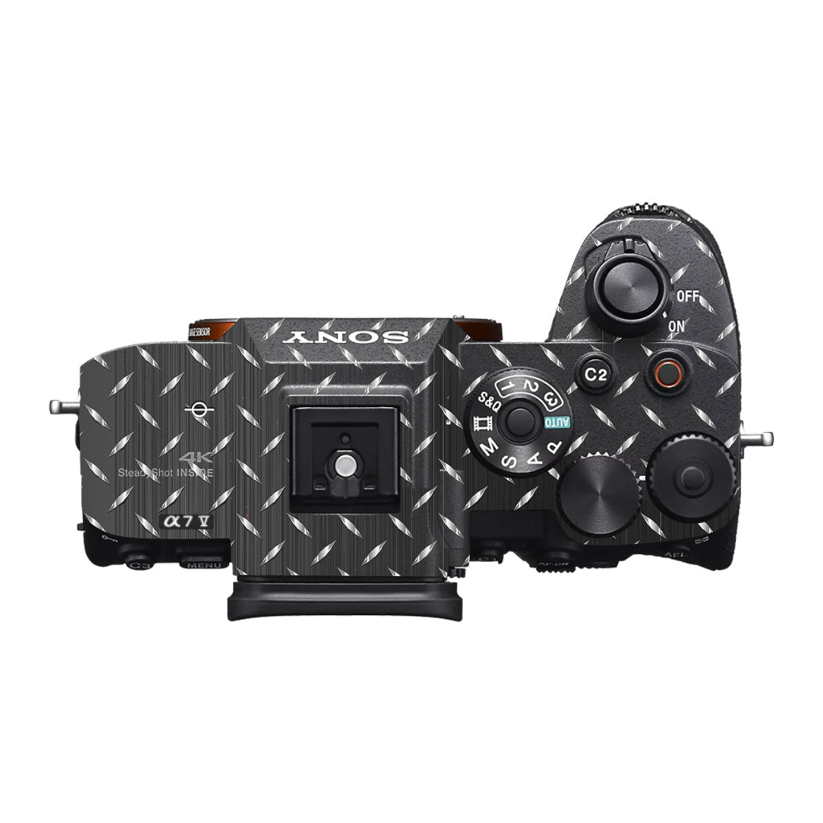 Textured Graphite Tread Sony A7R II Camera Skin