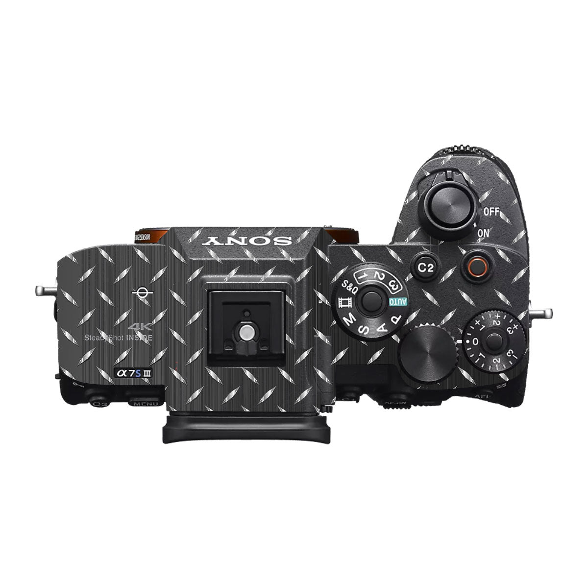 Textured Graphite Tread Sony A7S II Camera Skins